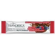 Tisanoreica Barretta Cioccolato Fondente e Frutti di Bosco 35g