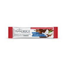 Tisanoreica Barretta Cioccolato Fondente e Cocco 35g