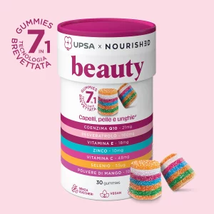 Upsa X Nourished BEAUTY 30 gummies