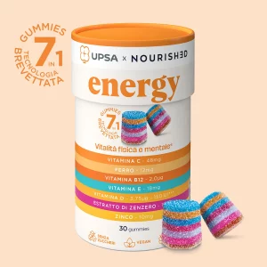 Upsa X Nourished ENERGY 30 gummies