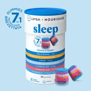 Upsa X Nourished SLEEP 30 gummies