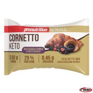 Cornetto Keto Multicereali purea Frutti di bosco (Pronutrition)
