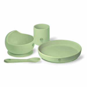 Set Pappa composto da 4 pezzi color Pistacchio